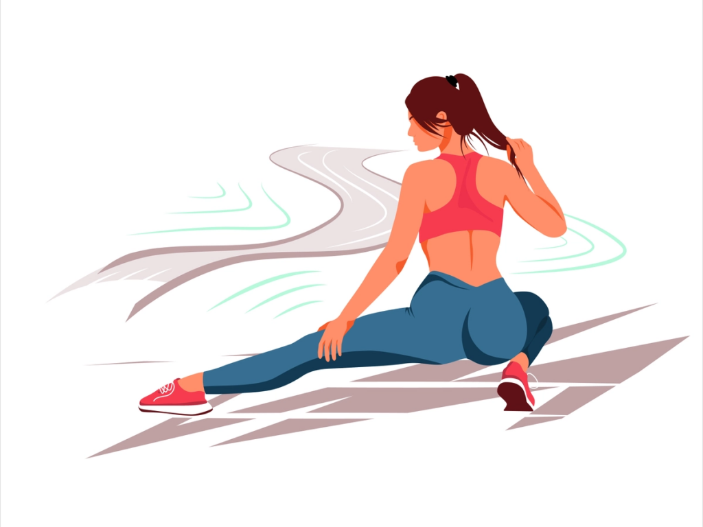 Các bài tập Cardio sẽ giúp bạn giảm mỡ vòng eo hiệu quả trong khi những bài tập Squat sẽ giúp bạn phát triển cơ mông.