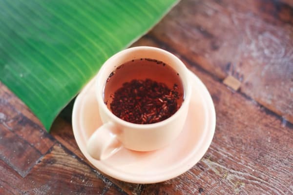 cách uống trà gạo lứt giảm cân